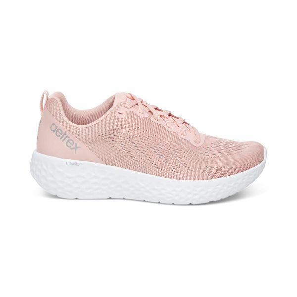 Aetrex Women's Danika Arch Support Sneakers - Pink | USA 6PS6W2D